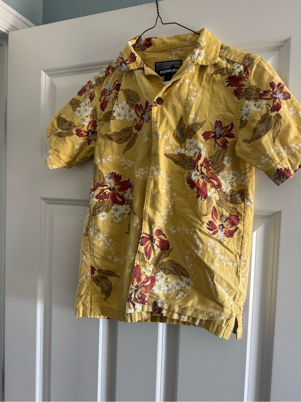 Patagonia Kids Floral Short-Sleeve Shirt (Pataloha)